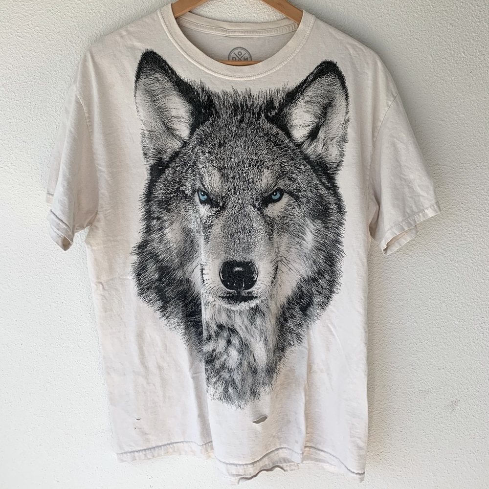 Wolf Tee Shirt Size L